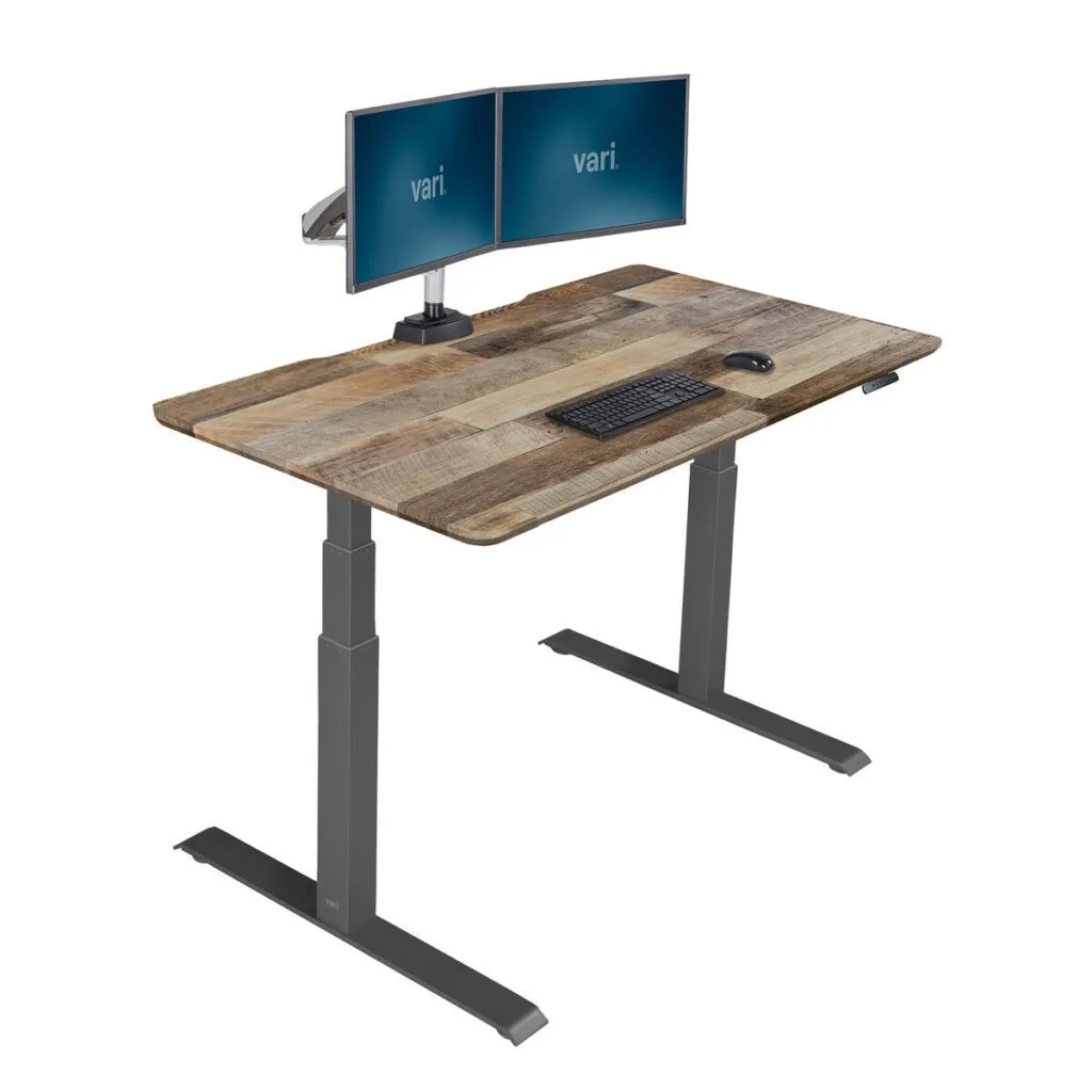 Vari Electric Standing Desk with a clean, adjustable frame and modern design.